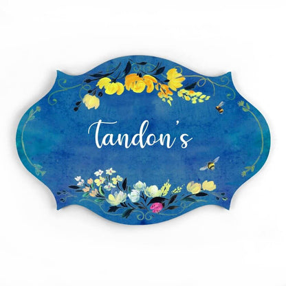 victorian name plate for home decor