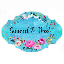 Load image into Gallery viewer, custom hand painted name plate for gifting
