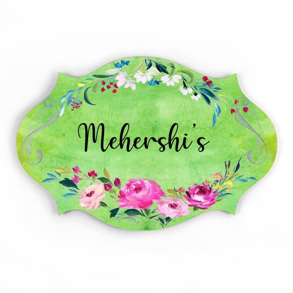 victorian name plate for gifting