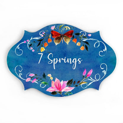 Nameplate for home