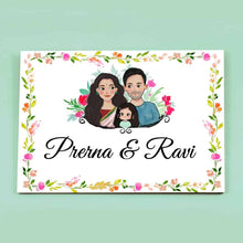 Load image into Gallery viewer, Handpainted Customized Name Plate - Family Name Plate
