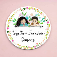 Load image into Gallery viewer, Handpainted Customized Name plate - Couple Name Plate - rangreli
