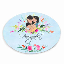 Load image into Gallery viewer, Handpainted Customized Name Plate - Mom and kids Name Plate
