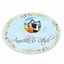 Load image into Gallery viewer, Handpainted Customized Name Plate - Himachali Couple Name Plate - rangreli
