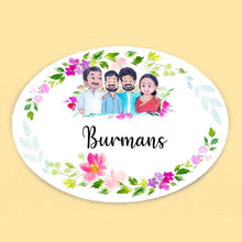 Load image into Gallery viewer, Handpainted Customized Name plate - Family  Name Plate - rangreli
