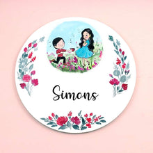 Load image into Gallery viewer, Handpainted Customized Name plate - Big  Family  Name Plate - rangreli
