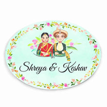 Load image into Gallery viewer, Handpainted Customized Name Plate - Peshwa Family
