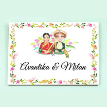 Load image into Gallery viewer, Handpainted Customized Name Plate - Peshwa Family
