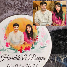 Load image into Gallery viewer, Handpainted Personlized Digital Portrait from Photo - Style 3
