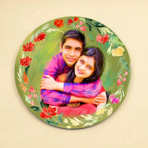 Handpainted Personalized Digital Portrait from Photo - Style 1 - rangreli