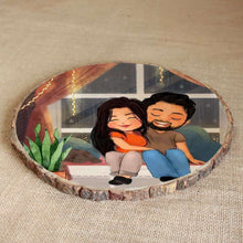 Load image into Gallery viewer, Handpainted Personalized Character Bark Nameplate - rangreli
