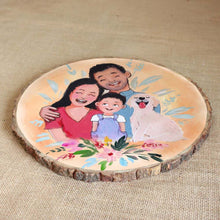 Load image into Gallery viewer, Handpainted Personalized Character Bark Nameplate - rangreli
