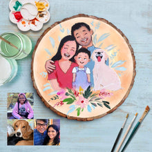 Load image into Gallery viewer, Handpainted Personalized Character Bark Nameplate - rangreli
