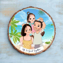 Load image into Gallery viewer, Handpainted Personalized Character Bark Nameplate - rangreli
