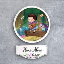 Load image into Gallery viewer, Handpainted Personalized Character Nameplate Home Alone- Full frame
