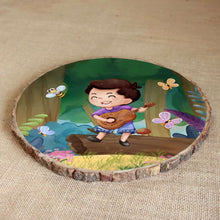 Load image into Gallery viewer, Handpainted Personalized Character Bark Nameplate - rangreli
