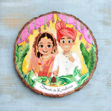 Load image into Gallery viewer, Handpainted Personalized Character Bark Nameplate - rangreli
