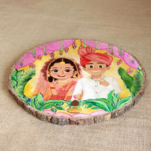 Load image into Gallery viewer, Handpainted Personalized Character Bark Nameplate - rangreli
