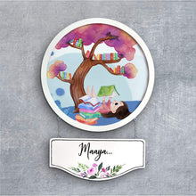 Load image into Gallery viewer, Handpainted Personalized Character Nameplate Kidz8- Full frame
