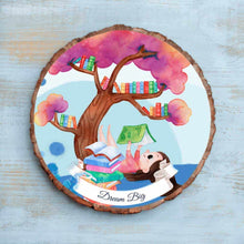 Load image into Gallery viewer, Handpainted Personalized Character Bark Nameplate - rangreli
