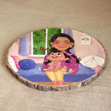 Load image into Gallery viewer, Handpainted Personalized Character Bark Nameplate - rangreli
