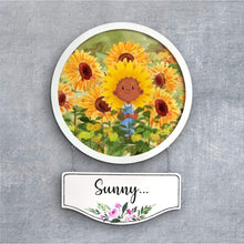 Load image into Gallery viewer, Handpainted Personalized Character Nameplate kidz5- Full frame - rangreli
