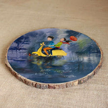 Load image into Gallery viewer, Handpainted Personalized Character Bark Nameplate - rangreli

