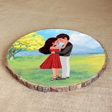 Load image into Gallery viewer, Handpainted Personalized Character Bark Nameplate - rangreli
