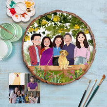 Load image into Gallery viewer, Handpainted Personalized Character Bark Nameplate - rangreli
