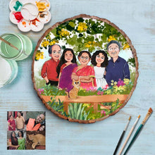 Load image into Gallery viewer, Handpainted Personalized Character Bark Nameplate - rangreli
