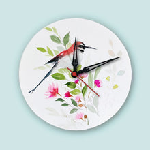 Load image into Gallery viewer, Handpainted Wall Clock - Bird 3
