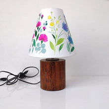 Load image into Gallery viewer, Cone Table Lamp - Flower Garden Lamp Shade - rangreli
