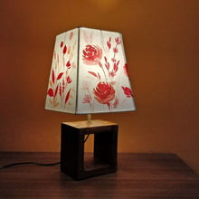 Load image into Gallery viewer, Empire Table Lamp - Red Monochrome Lamp Shade
