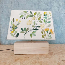 Load image into Gallery viewer, Rectangle Table Lamp - Yarrow Lamp Shade
