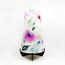 Load image into Gallery viewer, Long cone Table Lamp - Pink Flowers Lamp Shade
