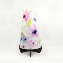 Load image into Gallery viewer, Long cone Table Lamp - Pink Flowers Lamp Shade | Rangreli

