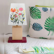 Load image into Gallery viewer, Empire Table Lamp - Floral Bouquet Lamp Shade - rangreliart
