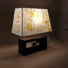 Load image into Gallery viewer, Rectangle Table Lamp - Yellow Monochrome Lamp Shade | Rangreli
