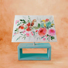 Load image into Gallery viewer, Rectangle Table Lamp - New Birds Lamp Shade
