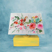 Load image into Gallery viewer, Rectangle Table Lamp - New Birds Lamp Shade - rangreli
