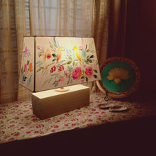 Load image into Gallery viewer, Rectangle Table Lamp - New Birds Lamp Shade | Rangreli
