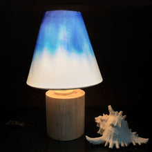 Load image into Gallery viewer, Cone Table Lamp - Blue Ombre Lamp Shade - rangreli
