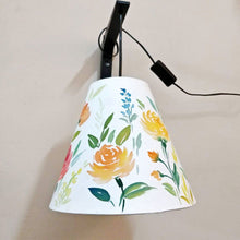 Load image into Gallery viewer, Cone Pendant Lamp - Flowers Red and Yellow | Rangreli
