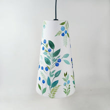 Load image into Gallery viewer, Long cone Pendant Lamp - Blue berries  | Rangreli
