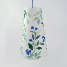 Load image into Gallery viewer, Long cone Pendant Lamp - Blue berries  | Rangreli
