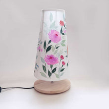 Load image into Gallery viewer, Long Cone Table Lamp - Birds Lamp Shade
