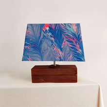 Load image into Gallery viewer, Modern Table Lamp - Marbling | Navy and Pink

