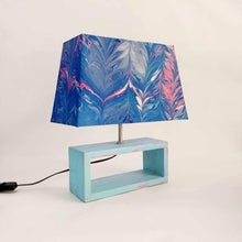 Load image into Gallery viewer, Modern Table Lamp - Marbling | Navy and Pink
