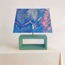 Load image into Gallery viewer, Modern Table Lamp - Marbling | Navy and Pink
