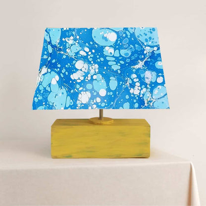 Modern Table Lamp - Marbling | Blue skylight - rangreli